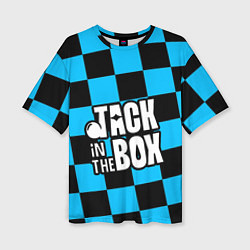 Женская футболка оверсайз Jack in the box J - HOPE