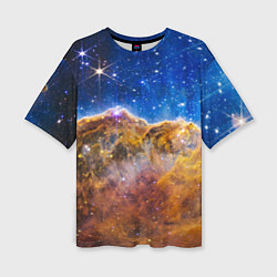 Женская футболка оверсайз NASA: Туманность Карина