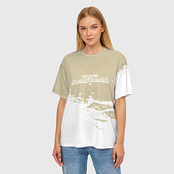 Футболка оверсайз женская Five Finger Death Punch - rock, цвет: 3D-принт — фото 2