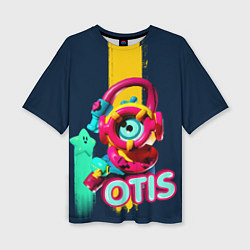 Женская футболка оверсайз Brawl Otis