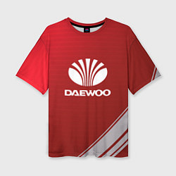 Женская футболка оверсайз Daewoo - sport