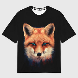 Футболка оверсайз женская Хитрый лис, цвет: 3D-принт