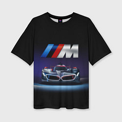 Футболка оверсайз женская BMW M Performance Motorsport, цвет: 3D-принт