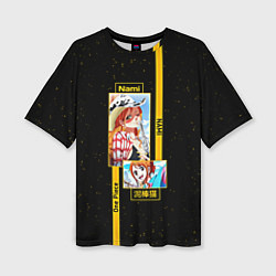 Женская футболка оверсайз One Piece Nami