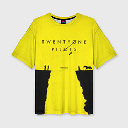 Футболка оверсайз женская Trench Twenty One Pilots, цвет: 3D-принт