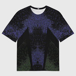 Футболка оверсайз женская Космические узоры, цвет: 3D-принт