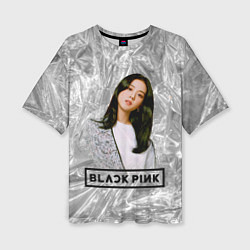 Женская футболка оверсайз Jisoo BlackPink