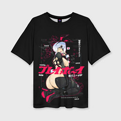 Футболка оверсайз женская Nier automata waifu, цвет: 3D-принт