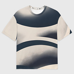 Футболка оверсайз женская Абстрактный принт - нейросеть, цвет: 3D-принт