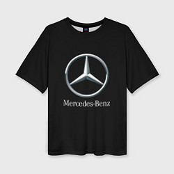 Футболка оверсайз женская Mercedes-benz sport auto, цвет: 3D-принт