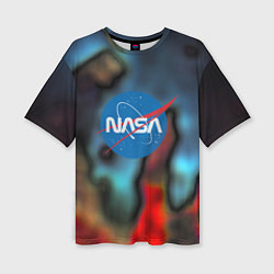 Футболка оверсайз женская Nasa space star collection, цвет: 3D-принт