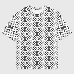 Женская футболка оверсайз Кельтский орнамент