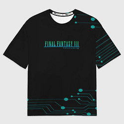Футболка оверсайз женская Final fantasy neon, цвет: 3D-принт