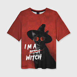 Футболка оверсайз женская I am witch, цвет: 3D-принт