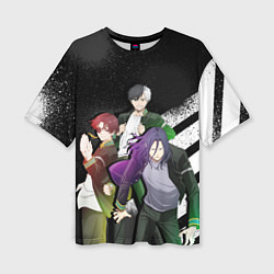 Женская футболка оверсайз Ветролом