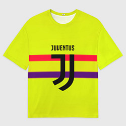 Футболка оверсайз женская Juventus sport line, цвет: 3D-принт