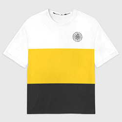 Футболка оверсайз женская За веру царя и святую триединую Русь КЦК на узорно, цвет: 3D-принт