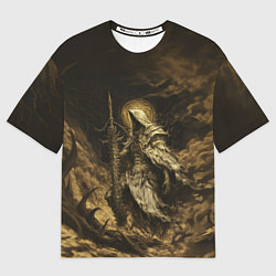 Футболка оверсайз женская Иллюстрация босса подземелья, цвет: 3D-принт