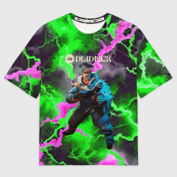 Футболка оверсайз женская Deadlock Kelvin, цвет: 3D-принт