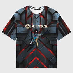 Футболка оверсайз женская Paradox Deadlock, цвет: 3D-принт