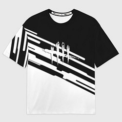 Футболка оверсайз женская DBD t horror, цвет: 3D-принт