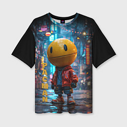 Футболка оверсайз женская Urban Pac 8bit, цвет: 3D-принт