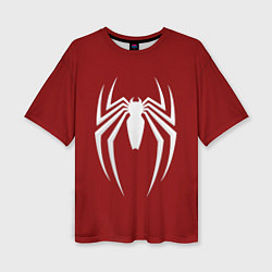 Футболка оверсайз женская SpiderMan - logo, цвет: 3D-принт