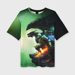 Женская футболка оверсайз Inquisition Dragon Age