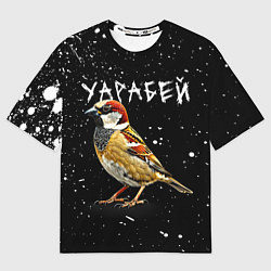 Женская футболка оверсайз Уарабей