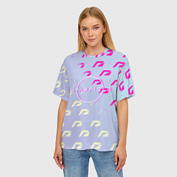 Футболка оверсайз женская Starfield x nfs, цвет: 3D-принт — фото 2