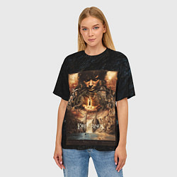 Футболка оверсайз женская Lord of the rings - the fellowship of the ring, цвет: 3D-принт — фото 2