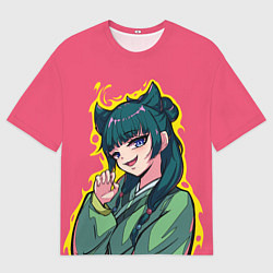 Футболка оверсайз женская Монолог фармацевта - Маомао, цвет: 3D-принт