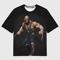 Футболка оверсайз женская Mortal kombat - baraka, цвет: 3D-принт