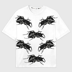 Женская футболка оверсайз Mezzanine