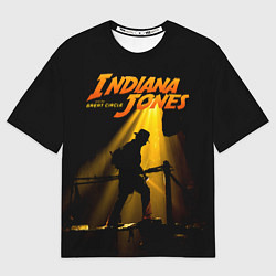Футболка оверсайз женская Indiana Jones, цвет: 3D-принт