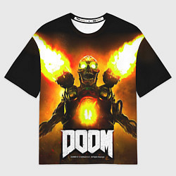 Футболка оверсайз женская Doom - revenant, цвет: 3D-принт