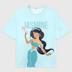Женская футболка оверсайз Jasmine princess - big pictures