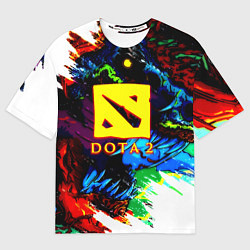 Футболка оверсайз женская Dota monster, цвет: 3D-принт