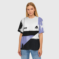 Футболка оверсайз женская Дарт Вейдер Звездные войны, цвет: 3D-принт — фото 2