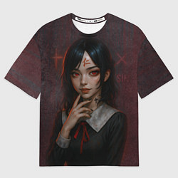 Футболка оверсайз женская Кагуя реализм, цвет: 3D-принт