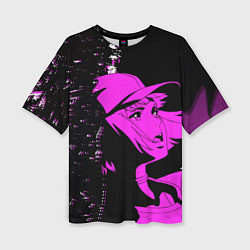 Футболка оверсайз женская Лазарь: Элейна, цвет: 3D-принт