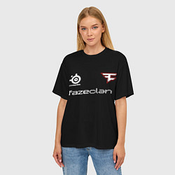Футболка оверсайз женская FaZe Clan - Elige 31, цвет: 3D-принт — фото 2