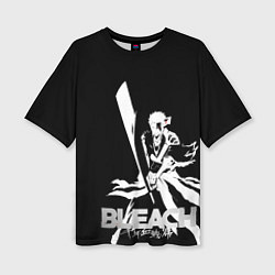 Футболка оверсайз женская Ичиго с мечом - Блич, цвет: 3D-принт