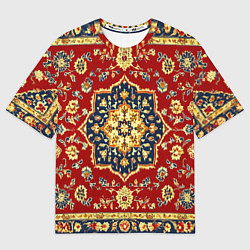 Футболка оверсайз женская Советский ковер, цвет: 3D-принт