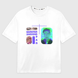 Футболка оверсайз женская RM - BTS, цвет: 3D-принт