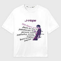 Футболка оверсайз женская J-Hope - BTS, цвет: 3D-принт