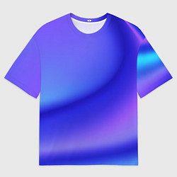 Футболка оверсайз женская The color is multicolored, цвет: 3D-принт