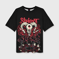 Женская футболка оверсайз Slipknot