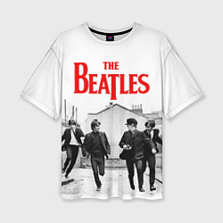 Женская футболка оверсайз The Beatles: Break