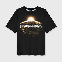 Женская футболка оверсайз Nickelback: No fixed address